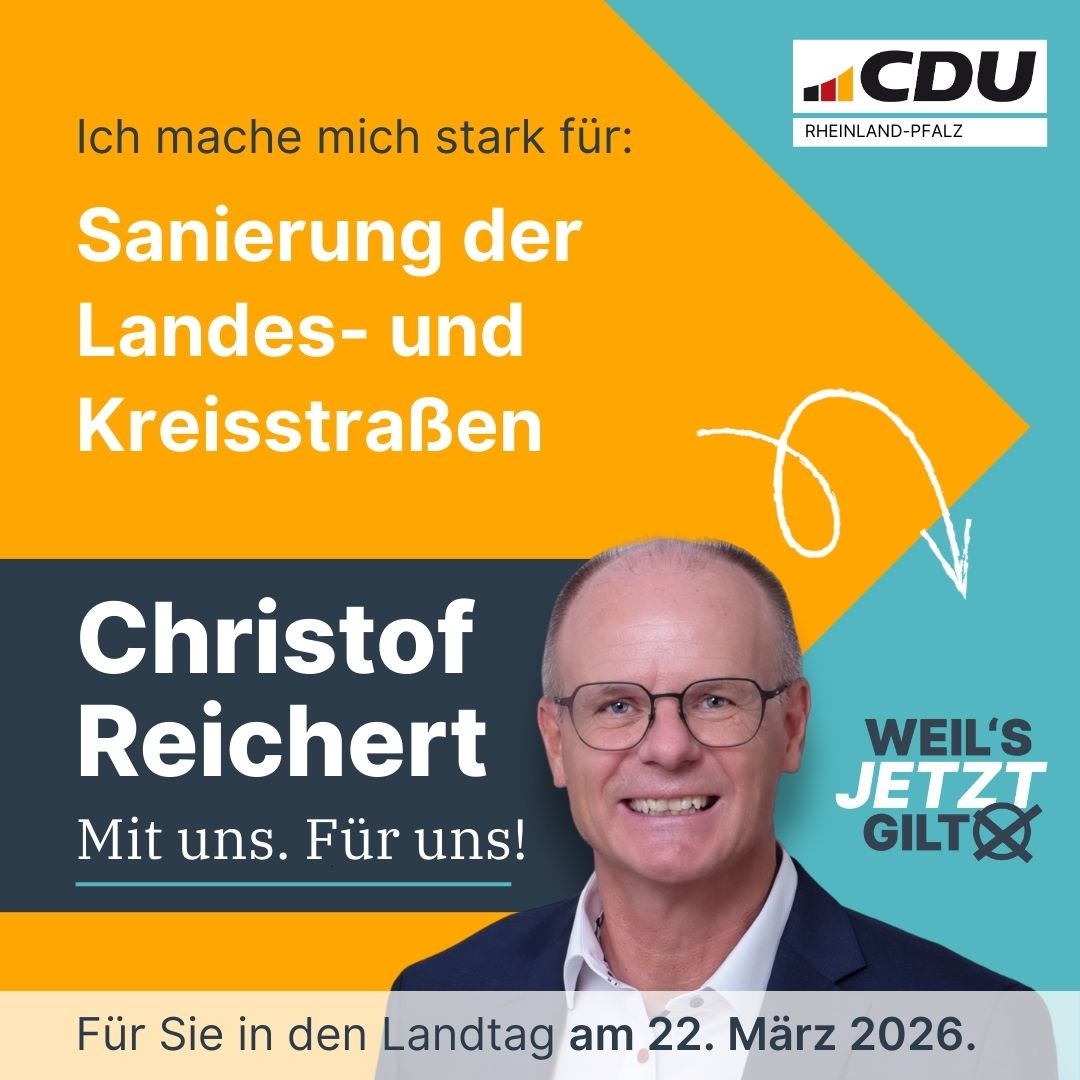 Sanierung der Landes- und Kreisstra�en