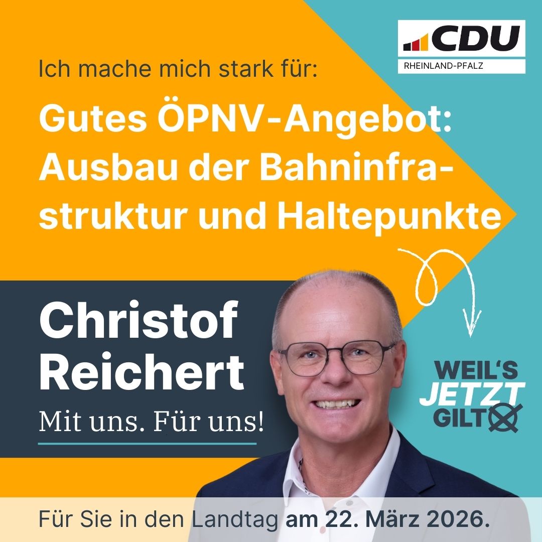 Gutes �PNV-Angebot - Bahninfrastruktur ausbauen!